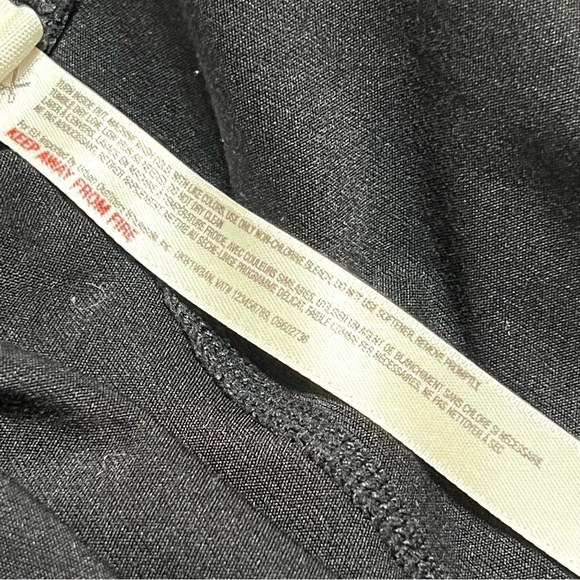 Free People Movement Lira Black Mesh Athletic Leggings Tights Women’s Large - Picture 11 of 12